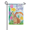 Carson Happy Spring Bunny Garden Flag