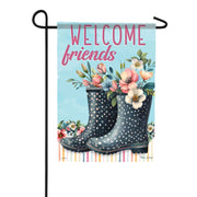 Carson Garden Flag - Rain Boots