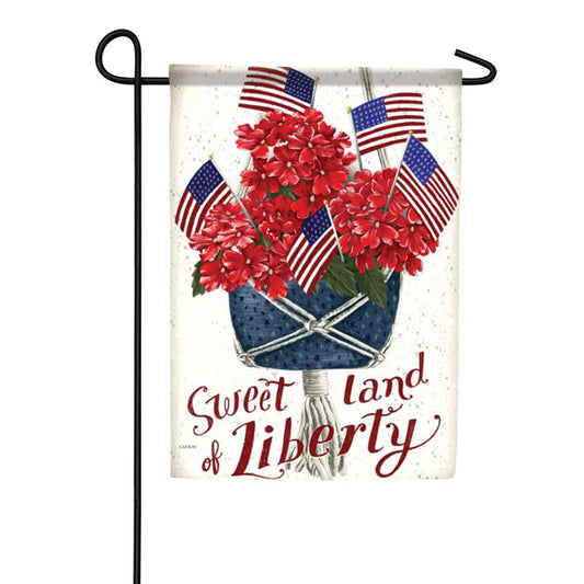 Carson Sweet Land of Liberty Garden Flag