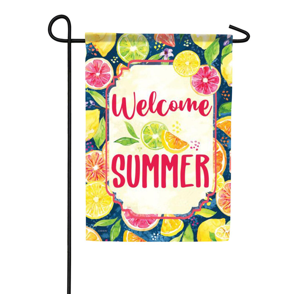 Carson Summer Citrus Garden Flag