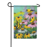 Carson Goldfinch Friends Garden Flag