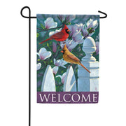 Carson Garden Flag - Cardinal Fence