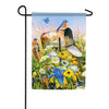 Carson Bluebirds & Flowers Garden Flag