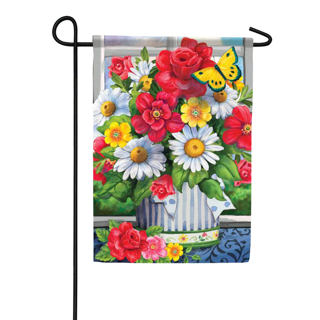 Carson In Full Bloom Garden Flag