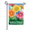 Carson Gerbera Welcome Garden Flag