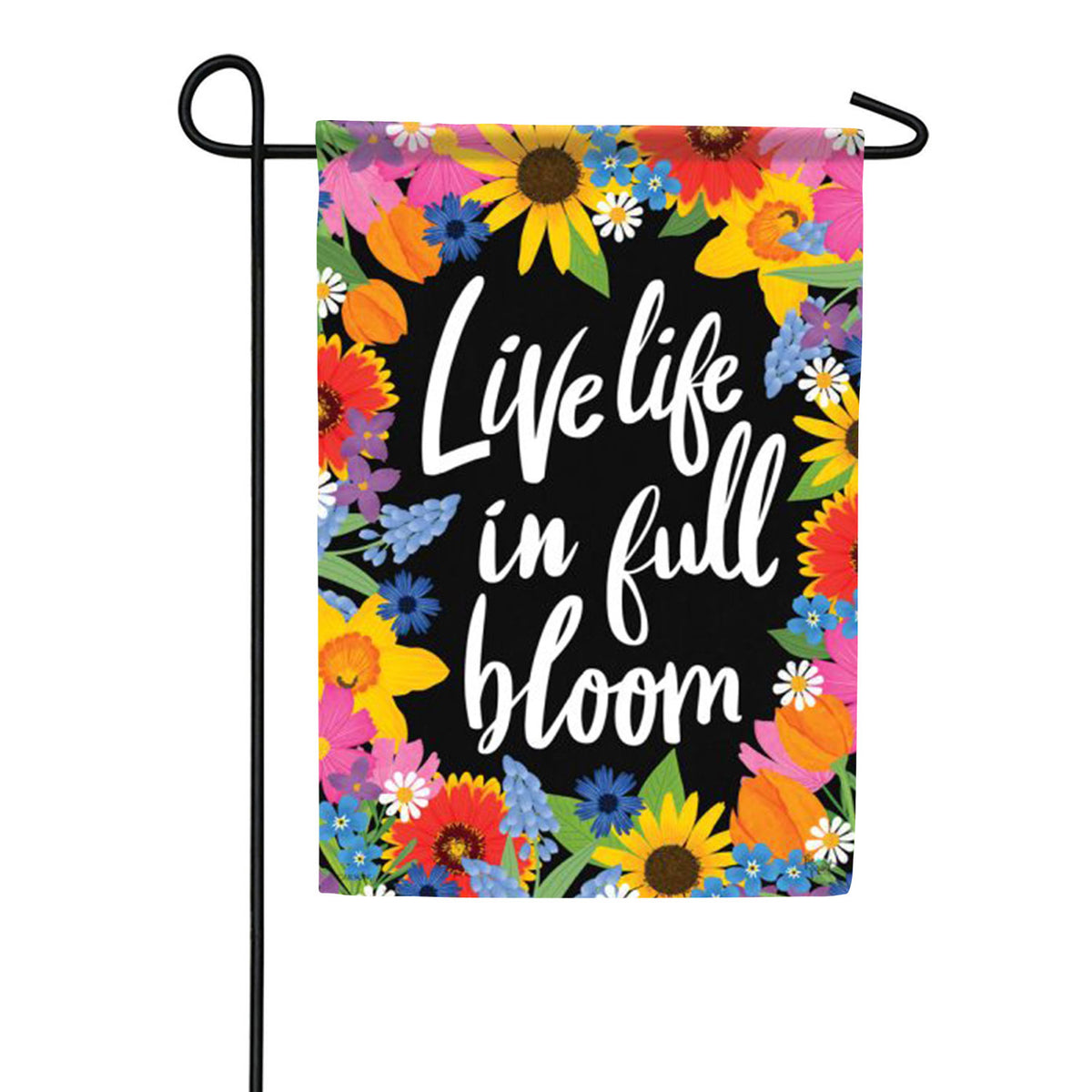 Carson Full Bloom Garden Flag