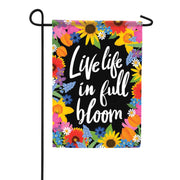 Carson Full Bloom Garden Flag