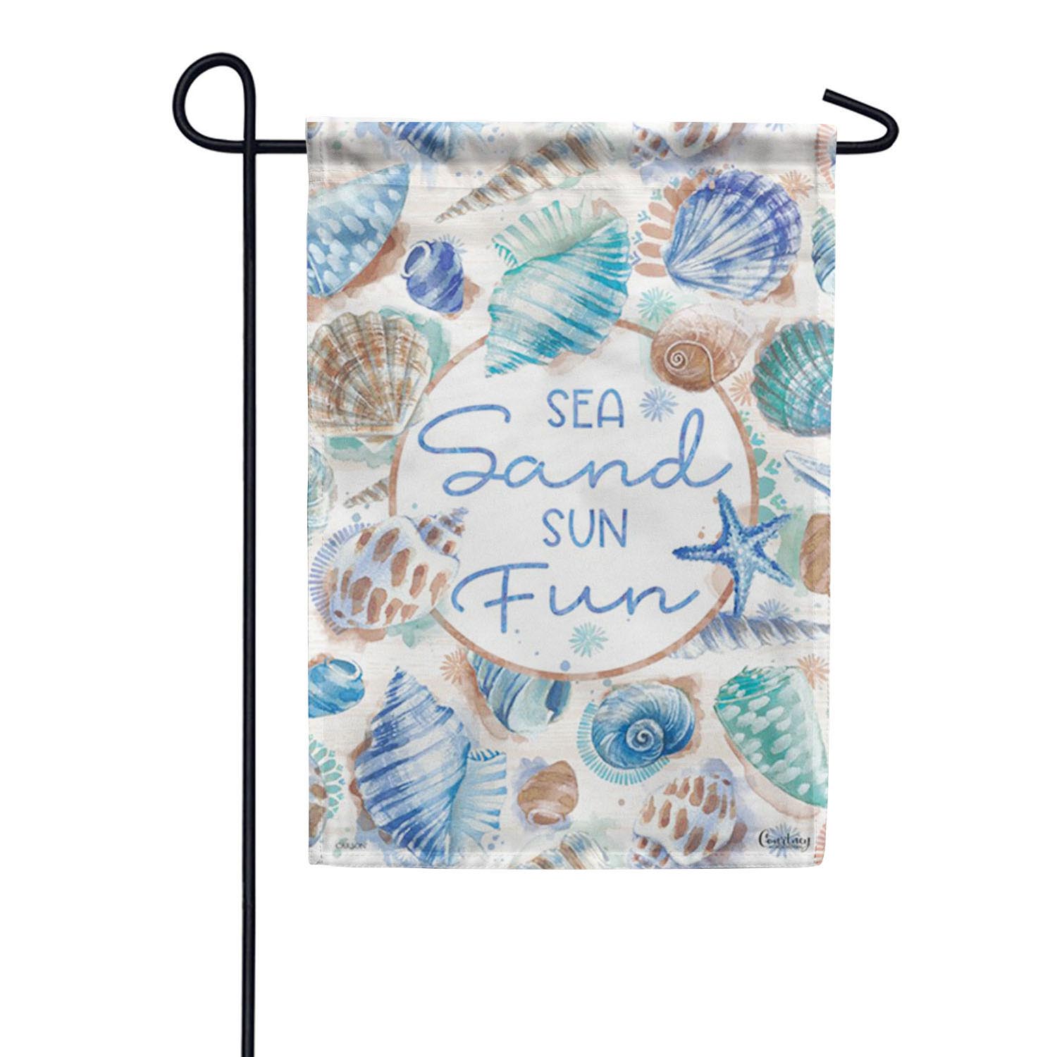 Carson Sea and Sun Garden Flag