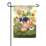Carson On The Farm Garden Flag