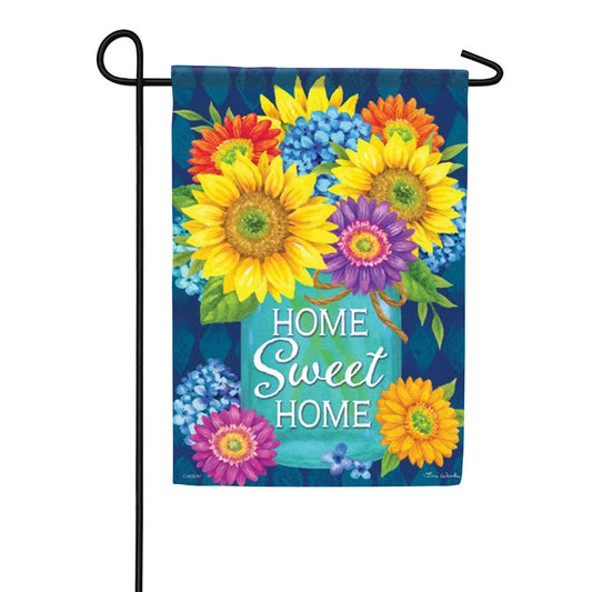 Carson Summer Flower Jar Garden Flag