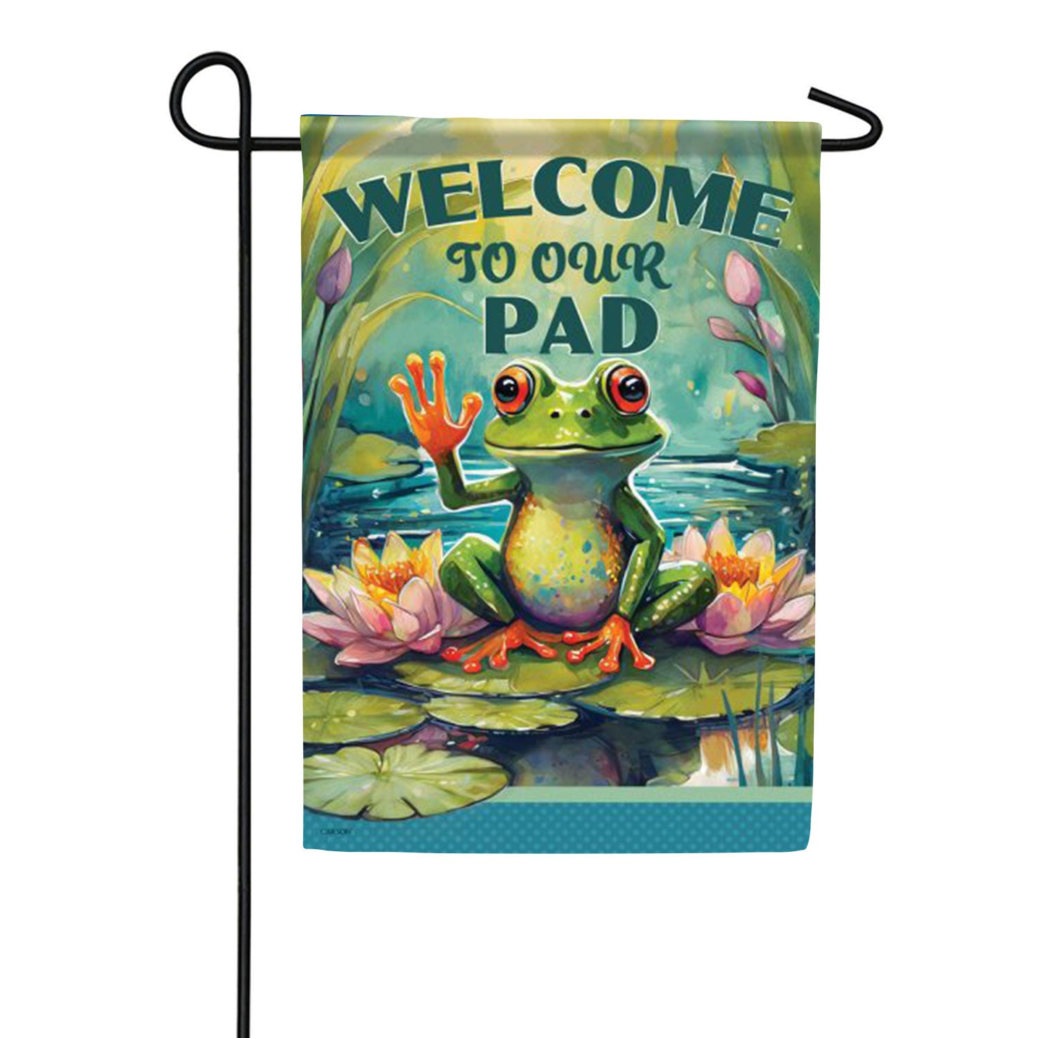 Carson Welcome To Our Pad Garden Flag