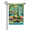 Carson Welcome To Our Pad Garden Flag