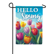 Carson Spring Tulips Garden Flag