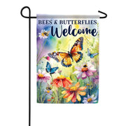 Carson Bees & Butterflies Garden Flag