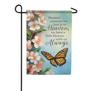 Carson Heaven With Us Garden Flag
