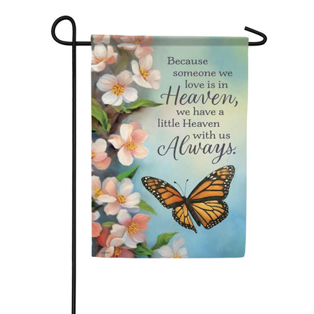 Carson Heaven With Us Garden Flag