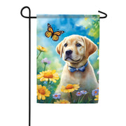 Carson Garden Puppy Garden Flag