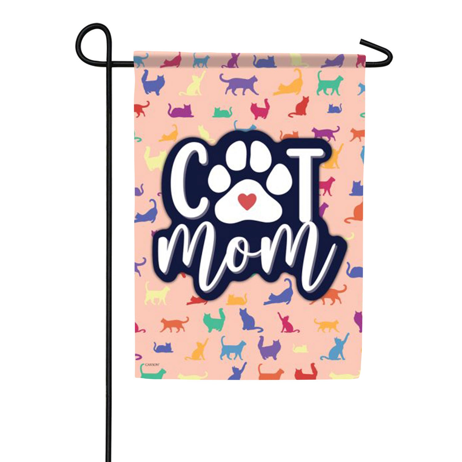 Carson Cat Mom Garden Flag
