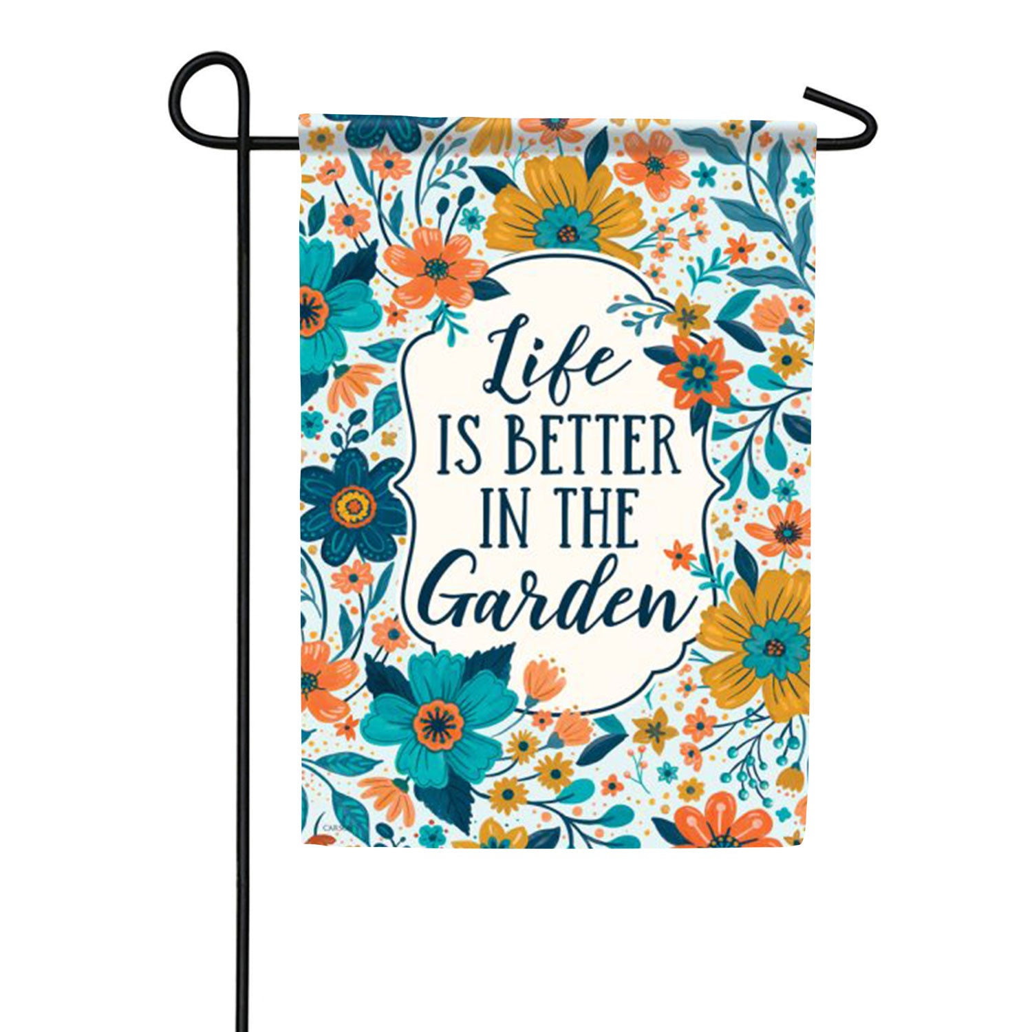 Carson Better in the Garden Garden Flag