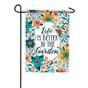 Carson Better in the Garden Garden Flag