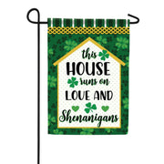Carson Love & Shenanigans Garden Flag