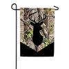 Carson Camo Buck Garden Flag