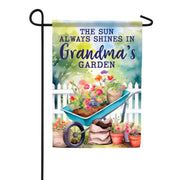 Carson Grandma's Garden Garden Flag