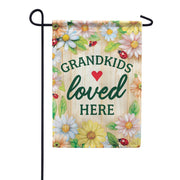 Carson Grandkids Garden Flag