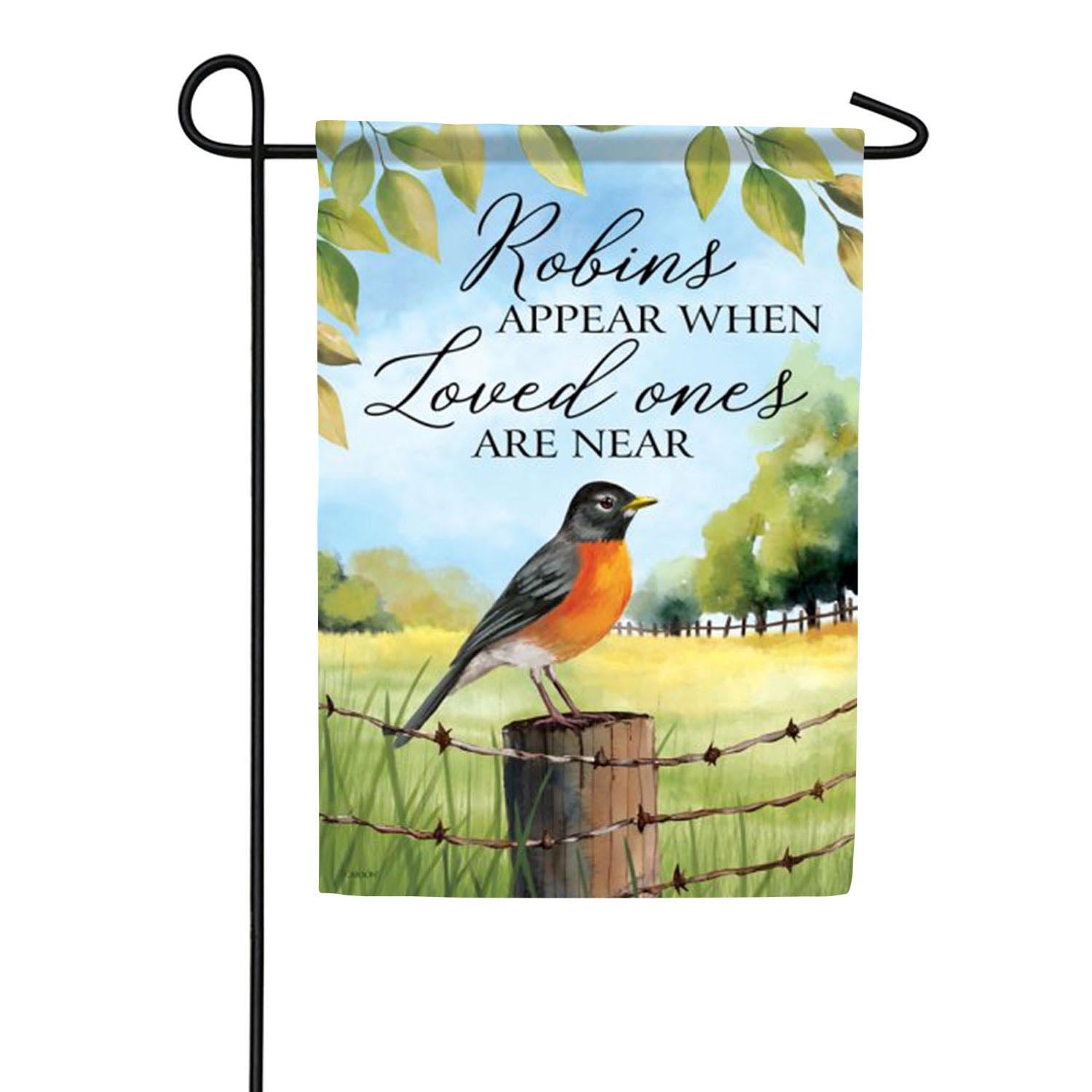 Carson Robins Appear Garden Flag