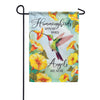 Carson Hummingbirds Appear Garden Flag