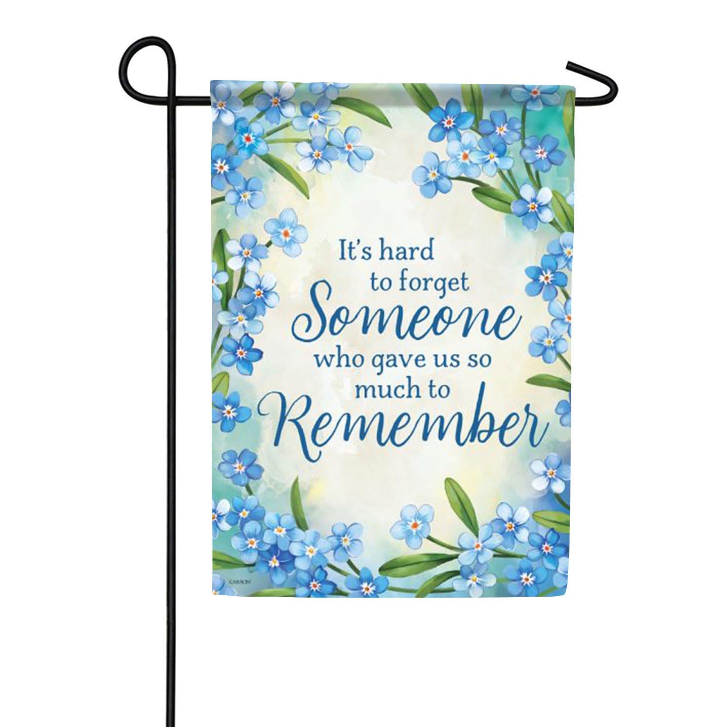 Carson Remember Garden Flag
