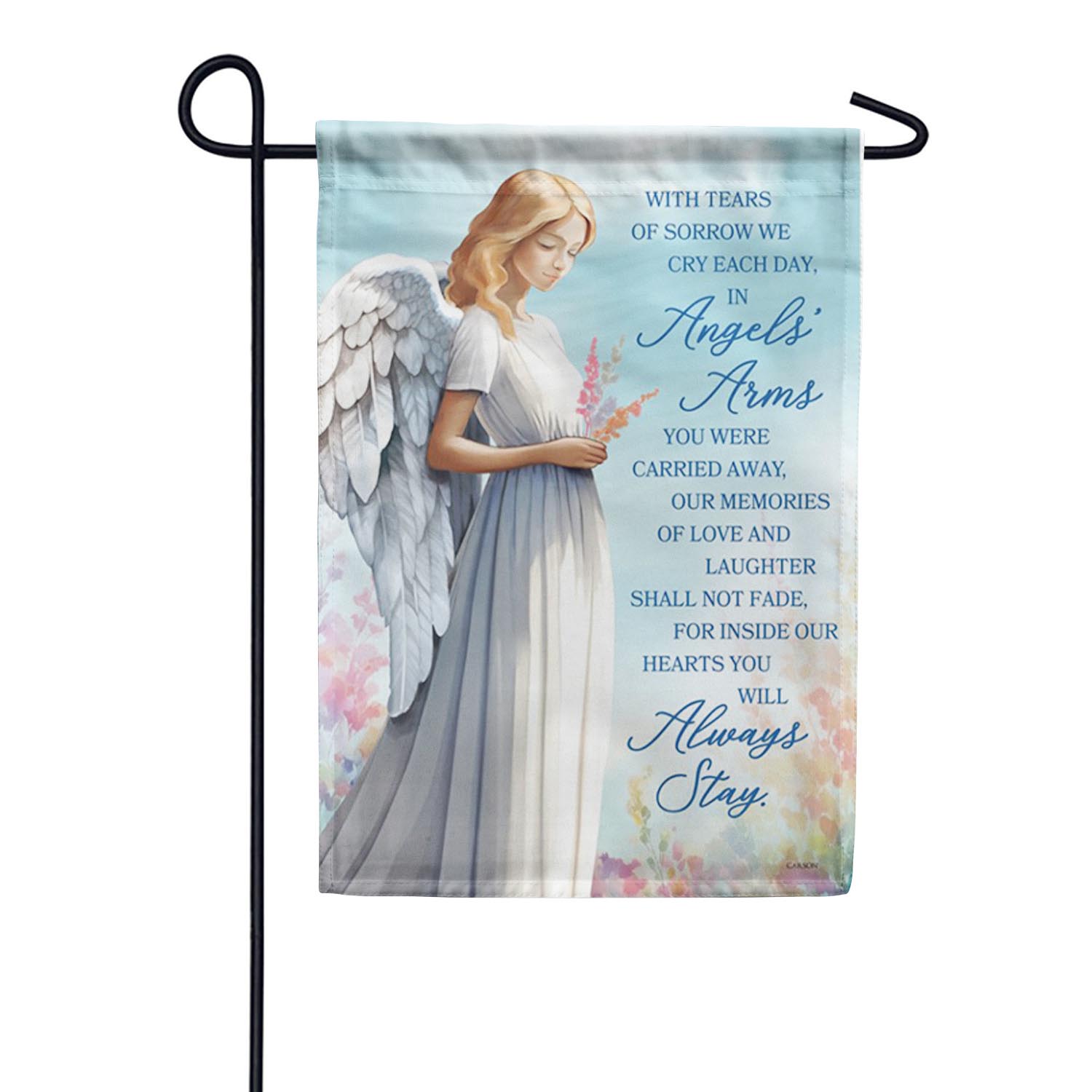 Carson Angel's Arms Garden Flag