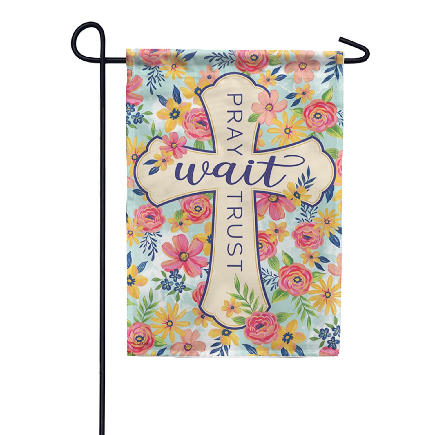 Carson Pray Wait Trust Garden Flag