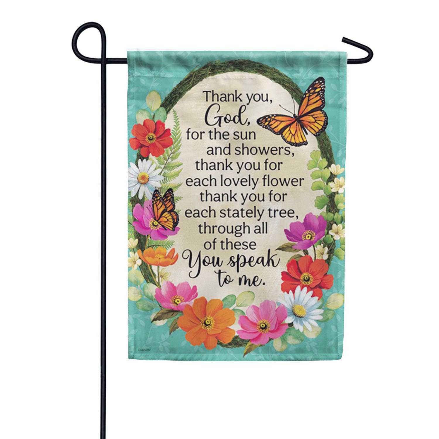 Carson Garden Prayer Garden Flag