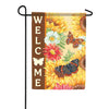 Welcome Butterflies Garden Flag