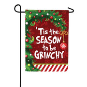 Carson No Grinches Garden Flag