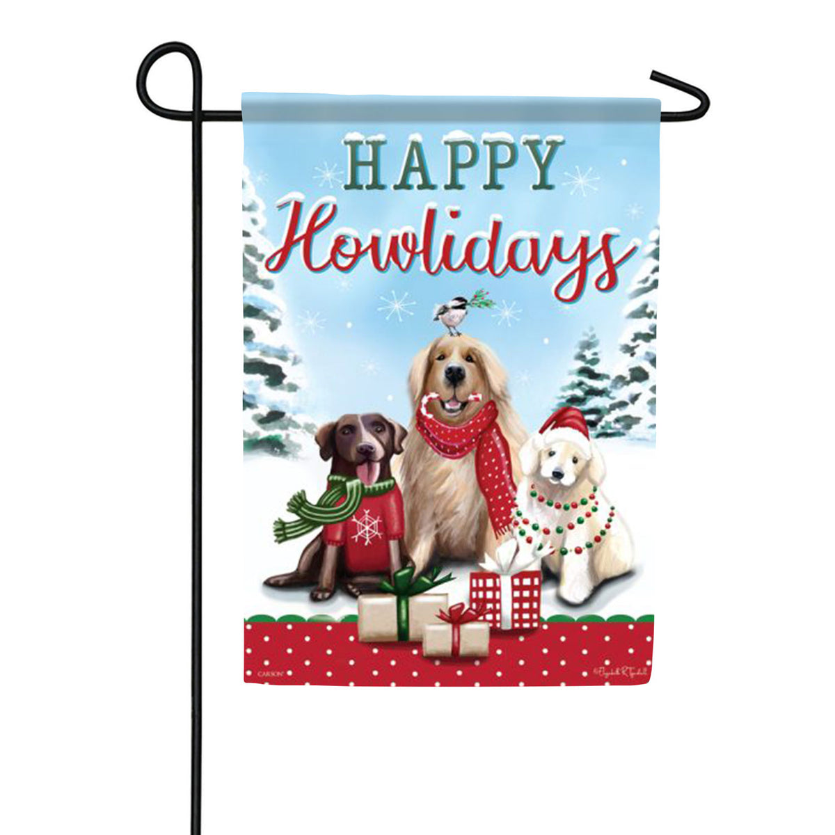 Howlidays Garden Flag