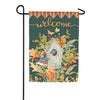 Autumn Bluebird House Double Sided Garden Flag