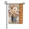 Boho Peony Bouquet Double Sided Garden Flag