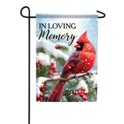 Carson In Loving Memory Garden Flag