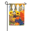 Fall Chickadees Double Sided Garden Flag