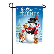Carson Hello Friends Garden Flag