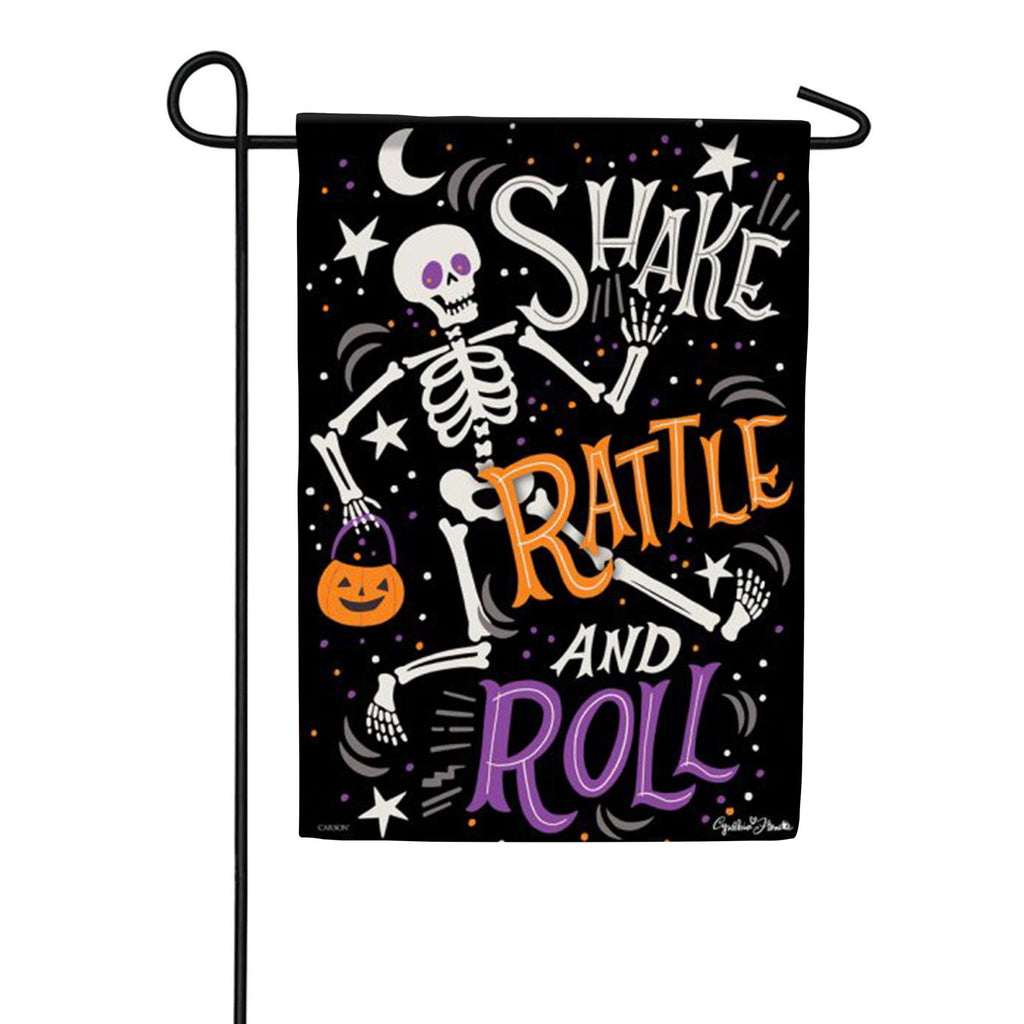 Shake Rattle Roll Garden Flag