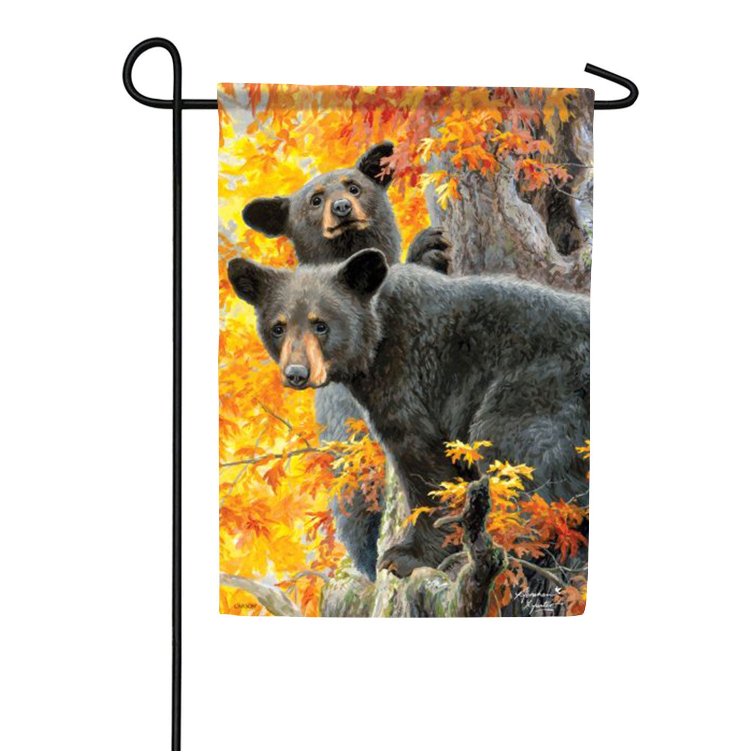 Bearly Tree Garden Flag