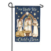 Nativity Garden Flag