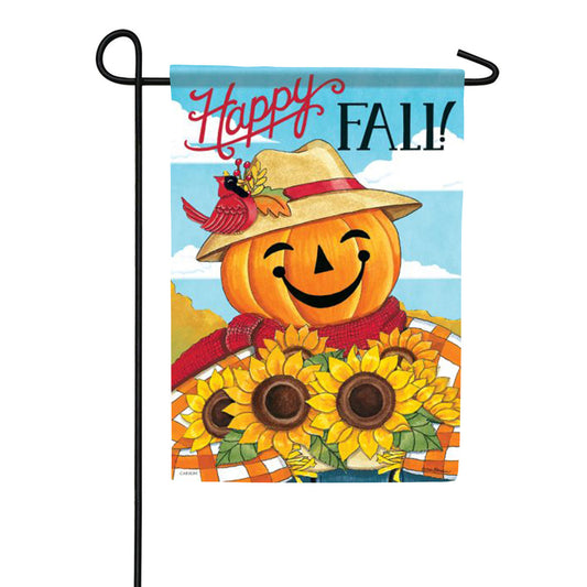 Happy Fall Pumpkin Garden Flag
