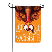 Carson Gobble Garden Flag