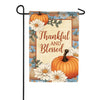Thankful and Blessed Garden Flag