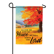 Carson Serve The Lord Garden Flag