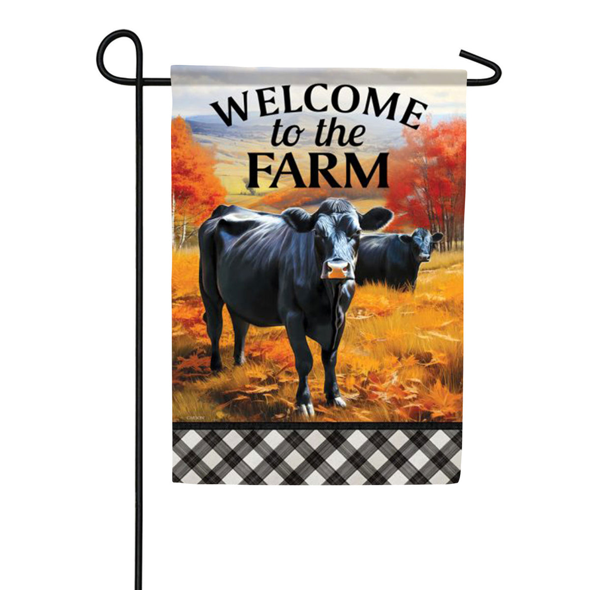 Welcome To The Farm Garden Flag